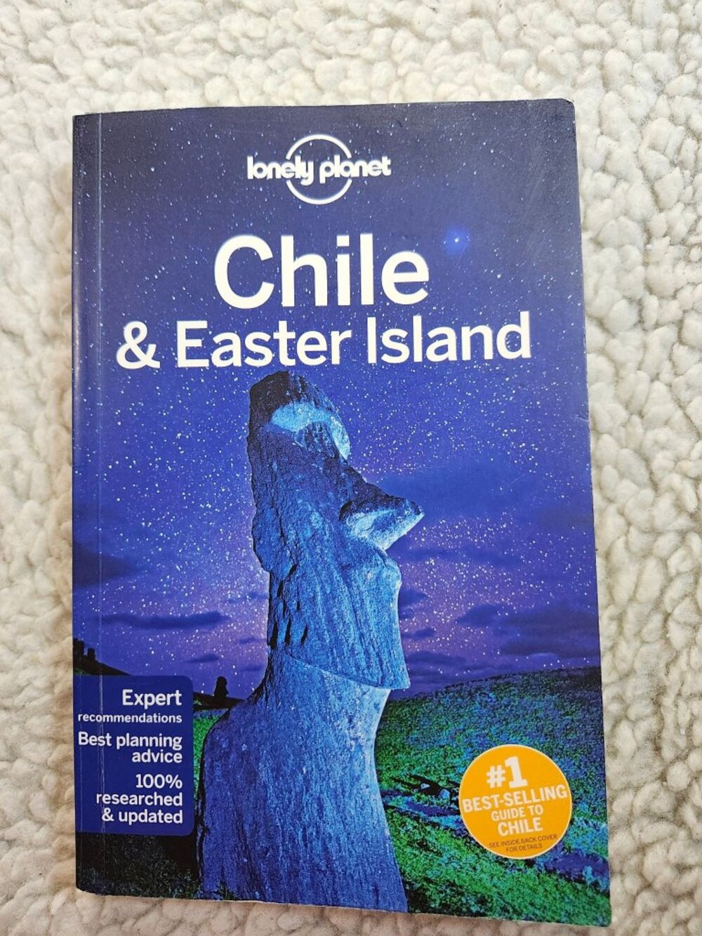 Lonely Planet Chile & Easter Island Travel Guide Paperback 11th Edition 2018